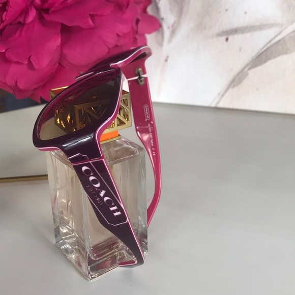 Coach Accessories - Coach Sunglasses - Purple Pink Trim - Loved